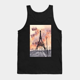 Eiffel tower Tank Top